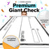 JJ CARE Giant Check